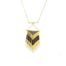 KALUNG FASHION WANITA SOPHIE MARTIN KEKEY NECKLACE GOLD N00962G1 ORI