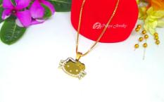 Kalung Hello Kitty Lapis Emas X04