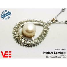VeE Kalung Liontin Mutiara Air Tawar Lombok Model 2