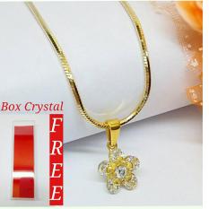 Kalung Liontin Titanium Anti Luntur SG-6P Gold 18K
