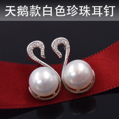 Karakter Perempuan Elegan Alami Air Tawar Mutiara Anting Anting