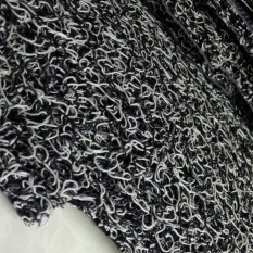 karpet bihun , karpet mie universal 2 baris abu hitam