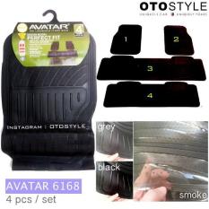 Karpet Karet Lantai Mobil PACKYPODA / AVATAR 4 Pcs (Untuk Se