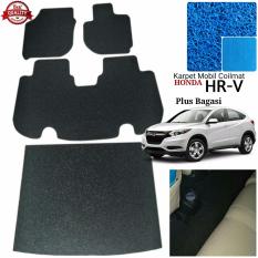 Karpet Mobil Honda HRV Plus Bagasi - Warna Biru