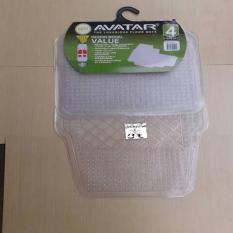 Karpet Mobil Putih Transparan Universal