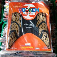 Karpet Motor Beat POP ESP – GOLD / Kuning