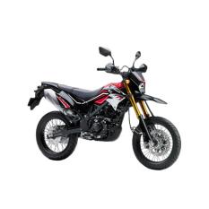 Kawasaki New D-Tracker SE Sepeda Motor - Red ( OTR BOGOR )