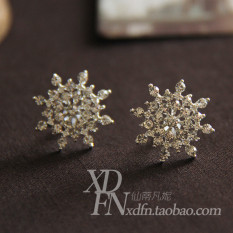Kecil Akupunktur Telinga Emas Anting