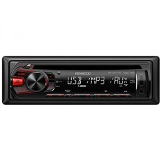 Kenwood KDC-162U CD Receiver dengan Front USB dan AUX Input-Intl