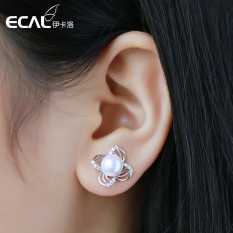 Kepribadian suasana style anak perempuan cincin perak sterling silver anting