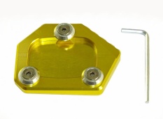 Kickstand Foot Side Stand Extension Pad Support Plate For HONDA CBR500R CB500F CB500X NC700S NC700X NC700D Integra NM-4 CB650F CBR650F CB250F CBR300R CB400 CBR250R CBR600F Gold - intl