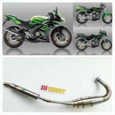 KNALPOT CREAMPIE JOGJA NINJA 2 TAK RR R DAN SS STAINLEES STEEL CACING