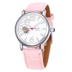 Koklopo Shenhua SHENHUA Baru FASHION LADY Rose Diamond Watches AliExpress Menjual Grosir (SilverWhite)