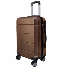 Koper Polo Expley Hardcase Luggage 20 Inchi 802-20 Coffee Waterproof
