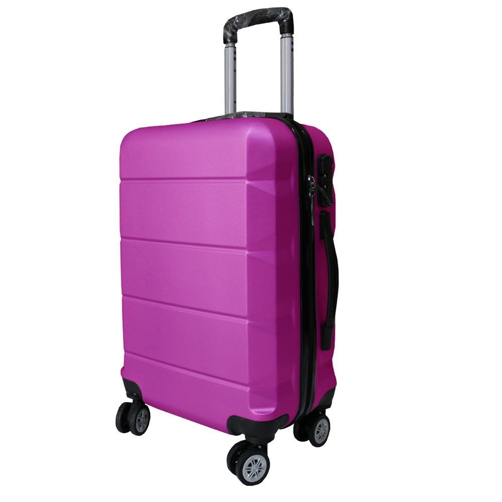 Koper Polo Expley Hardcase Luggage 20 Inchi 802-20 Purple Waterproof  