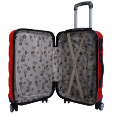 Koper Polo Expley Hardcase Luggage 20 Inchi 802-20 Red Waterproof