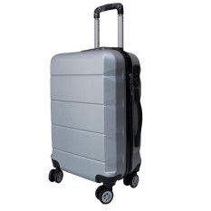 Koper Polo Expley Hardcase Luggage 24 Inchi 802-24 Anti Theft Original - Silver