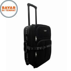 Koper Polo Milano Size 24 Inchi Koper Bahan Koper Murah 210-24 Expandable Import Original - Black