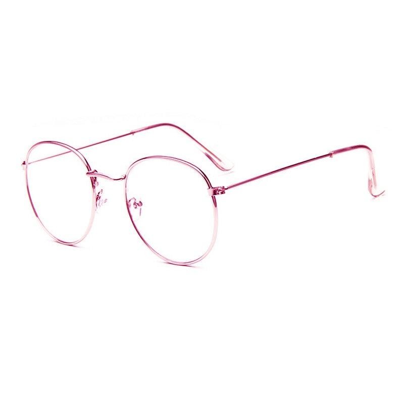 Korea Fashion Style - Kacamata Oval - Fashion - Pria dan Wanita - Unisex - Clasic Round Glasses ( OVAL )