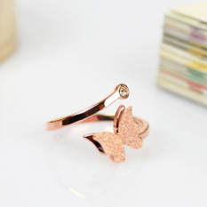 Korea Fashion Style Lapisan Ganda Lulur Perempuan Cincin Cincin Kelingking