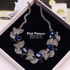 Liontin Korea Fashion Style Batu Safir Kalung Klavikula Modis