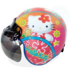 Kreasi Lokal - Helm Bogo Pilot Anak Usia 6 - 10 Tahun Figur Pilot Hello Kity