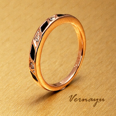 Kristal Berlian Unik Menikah Cincin Kelingking Pria Dan Wanita Modis Cincin