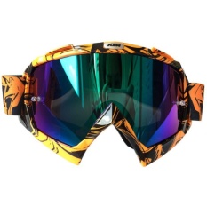 KTM Kacamata Goggle Motorcross Trail Google Motif Pelangi Rainbow
