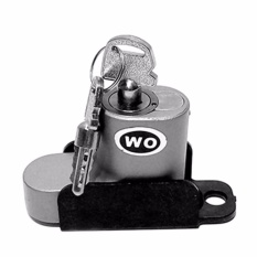 Kunci cakram Pengaman Motor Merk WO - Kunci Cakram/ Disc-Brake Lock Model WO - Gembok cakram WO - Silver