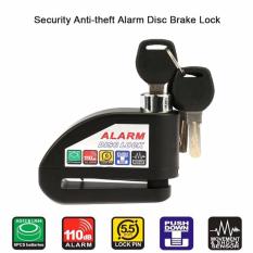 Kunci Disk Cakram Alarm Anti Maling Gembok Disc Lock Motor Sepeda Dll