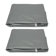 L Setengah Selimut Mobil Gaya Universal Waterproof Tahan Sejuk Salju Perlindungan SINAR UV Kolam Perisai-Intl