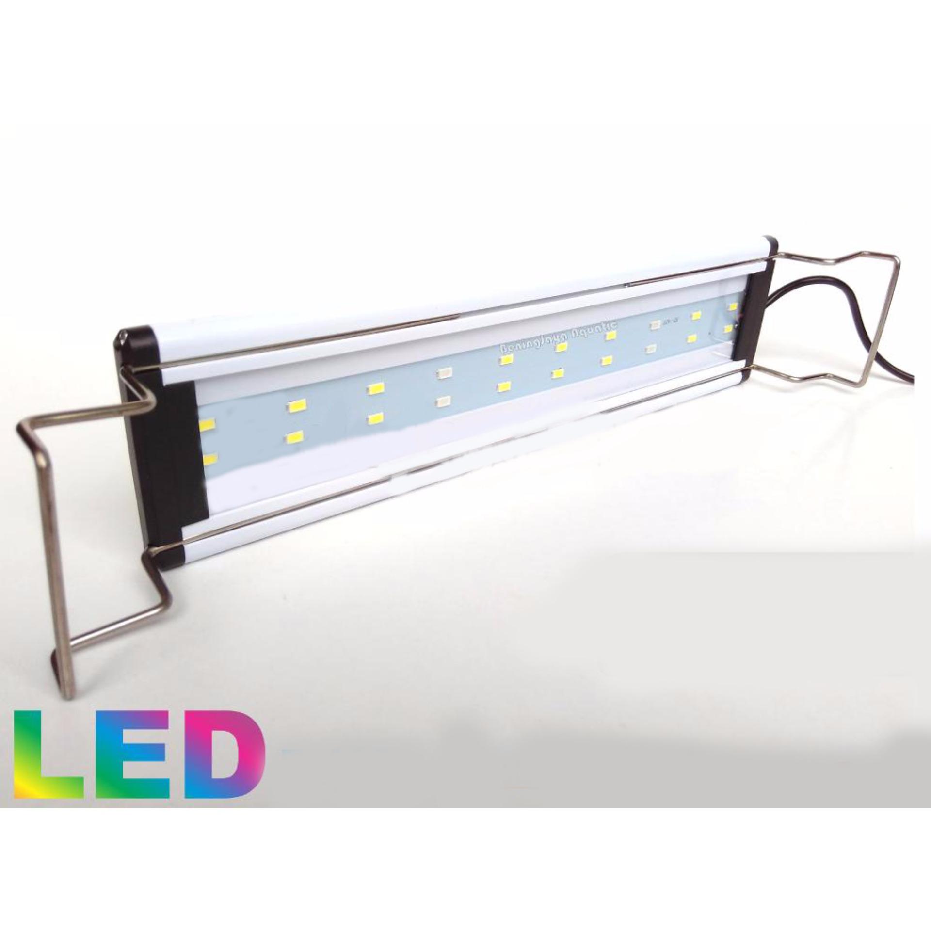 Lampu Akuarium LED Yamano P800 / Light Aquarium 70-80cm 12 watt 