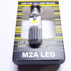 Lampu Depan Motor Led H6 Philips Lamp Bead - Putih