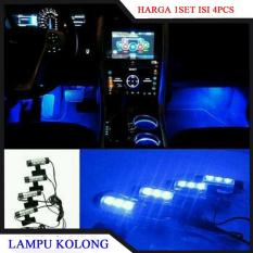 Lampu Kabin Bawah Mobil - Lampu Variasi Kolong Mobil - Car Foot Lamp 1 Set Isi 4pcs