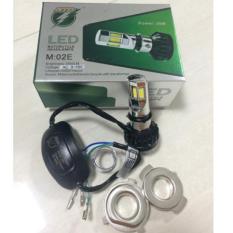 Lampu LED Motor Bohlam DEPAN 6 sisi RTD ASLI M02E AC/DC