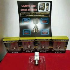 Lampu Led Motor Universal Bebek Dan Matic Tyto M2a Soket H6 Kaki 1