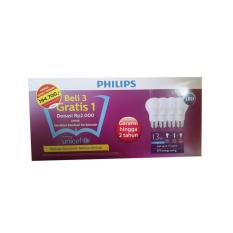 Lampu LED Philips 13 watt Paket Beli 3 gratis 1