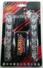 Lampu LED Strobo Blitz Flash Light DRL Variasi Motor Mobil 188