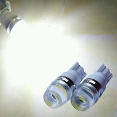 2 Biji Lampu Led Motor Mobil T10 5730 2 titik Senja Sein Proyektor Concave Arsystore ARSY - Putih