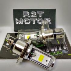 Lampu motor LED untuk vixion,byson,CB150 dll fitting H4 arus DC