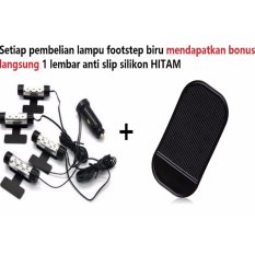 Lampu pijakan kaki footstep kabin 12 led BIRU untuk semua type varian Suzuki : Ertiga Splash Karimun Hatch back Bonnet Vitara Grand Vitara MPV Mega Carry Extra Real Fan Futura Pickup DX GX SGX Arena All new Luxury Sport Grand Manual Matic facelift