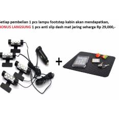Lampu pijakan kaki footstep kabin 12 LED cocok untuk semua MERK dan TYPE mobil