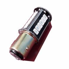 Lampu Rem 30 Led SMD 2 Warna 2 Mode Strobo Motor Mobil - Biru Merah