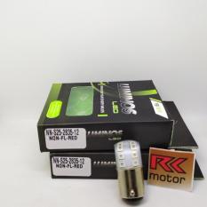 Lampu rem LED motor model redup terang dan tidak kedip warna putih