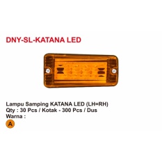 LAMPU SAMPING KATANA LED