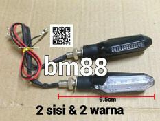 Lampu Sein / Sen Led Variasi Motor - 2 Sisi 2 Warna