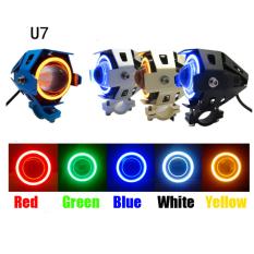 Lampu Tembak Sorot LED Cree Transformer U7 Angel Eye + Demon Eye GARANSI!!