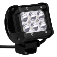 Lampu sorot WORKLIGHT LED Cree 6 mata sisi tembak kabut 18w Motor mobil