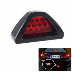 Lampu Stop Variasi LED Brake Lampu Model Segitiga - Merah untuk Mobil & Motor