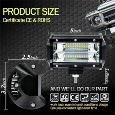 Lampu Tembak LED 24 Mata 36 watt Motor Mobil Lampu Sorot lampu offroad